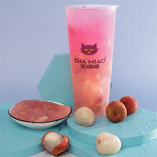 Lychee Fruit Tea 荔枝喵喵茶